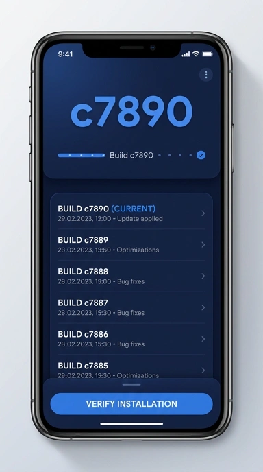 Riwayat Versi c7890 untuk Pengguna Android